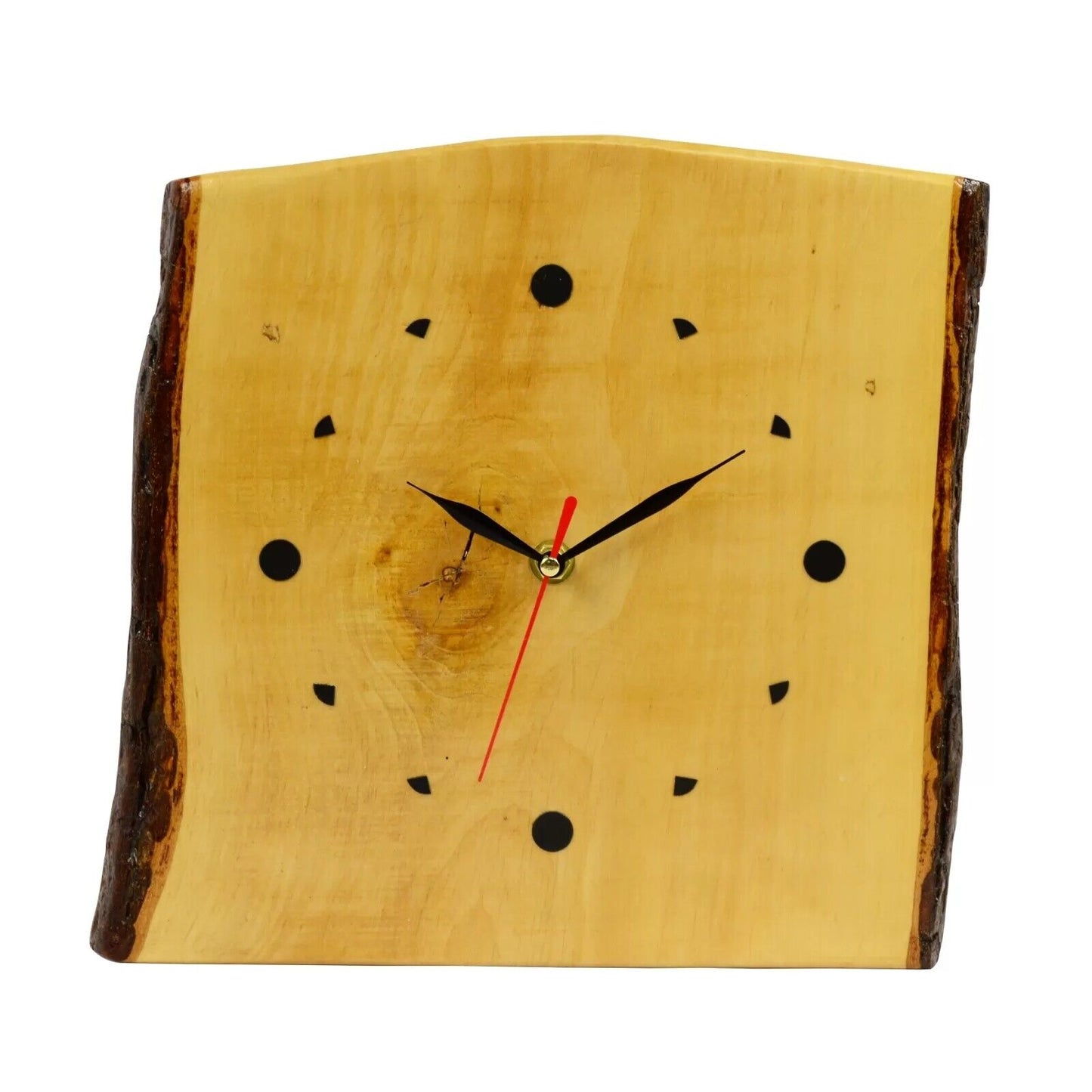 Unique Wall Clock Handmade Wooden Rustic Shabby Unusual Decor Home Clocks Gift