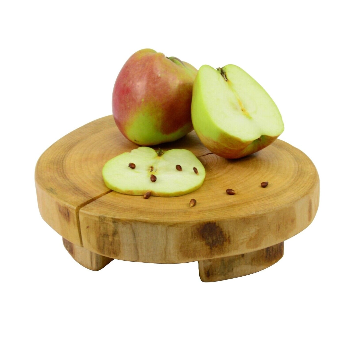 Handcrafted Natural Cake stand Wooden Slice Fruit Cupcake platform Cake Display