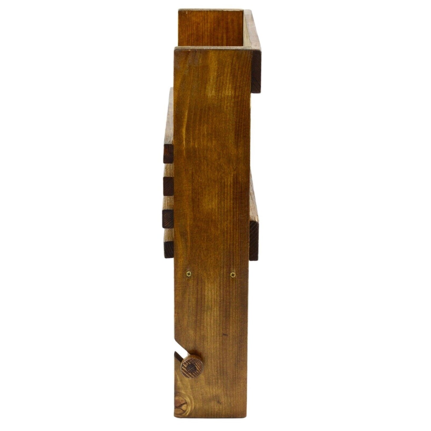 Rustic Handmade Bathroom Wall Floating Shelf Wooden Storage Shelving Unit Eco