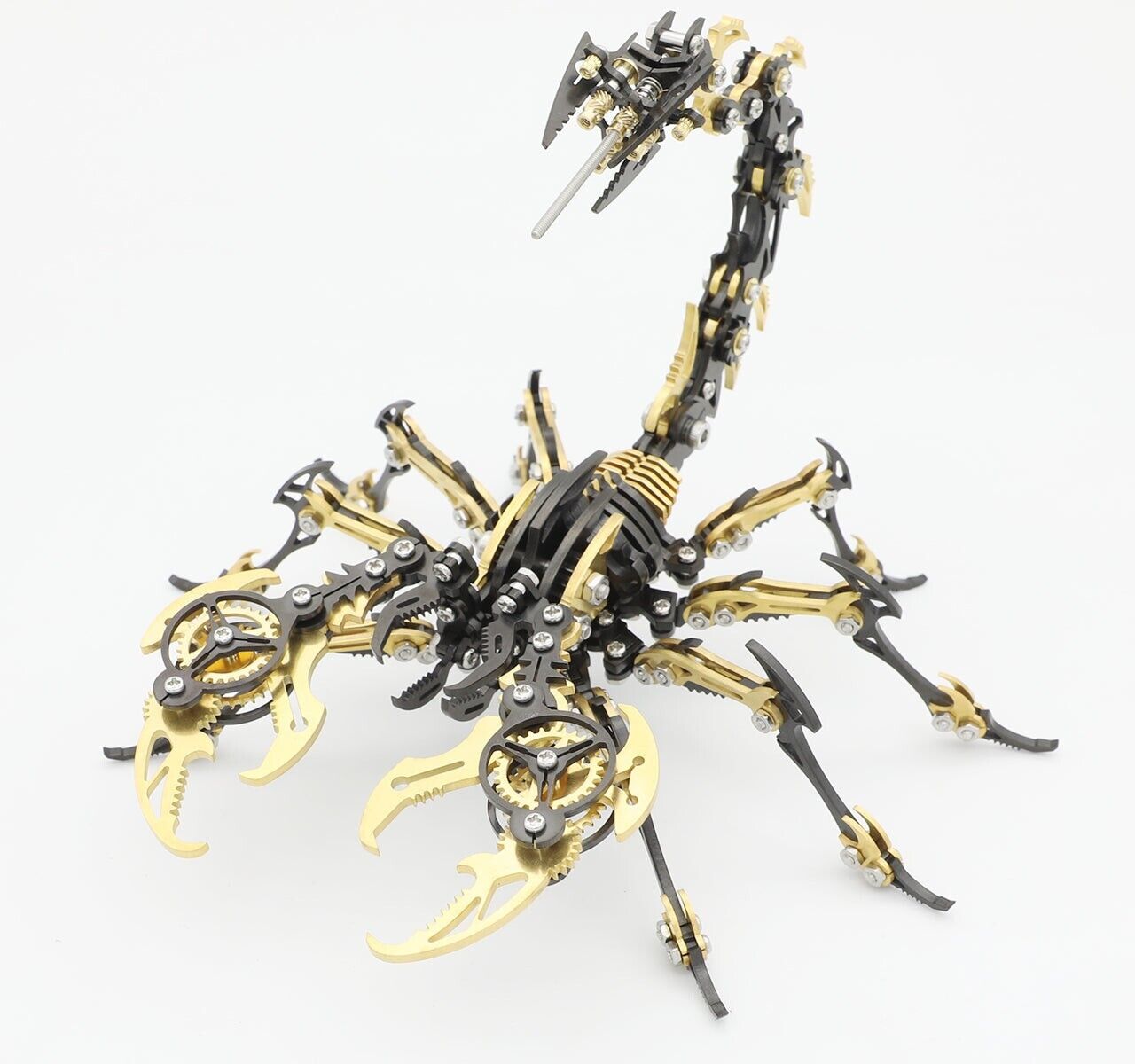 3D Puzzle Scorpion Steampunk Mechanical Creature Assembly Model Kit Adult Gifts