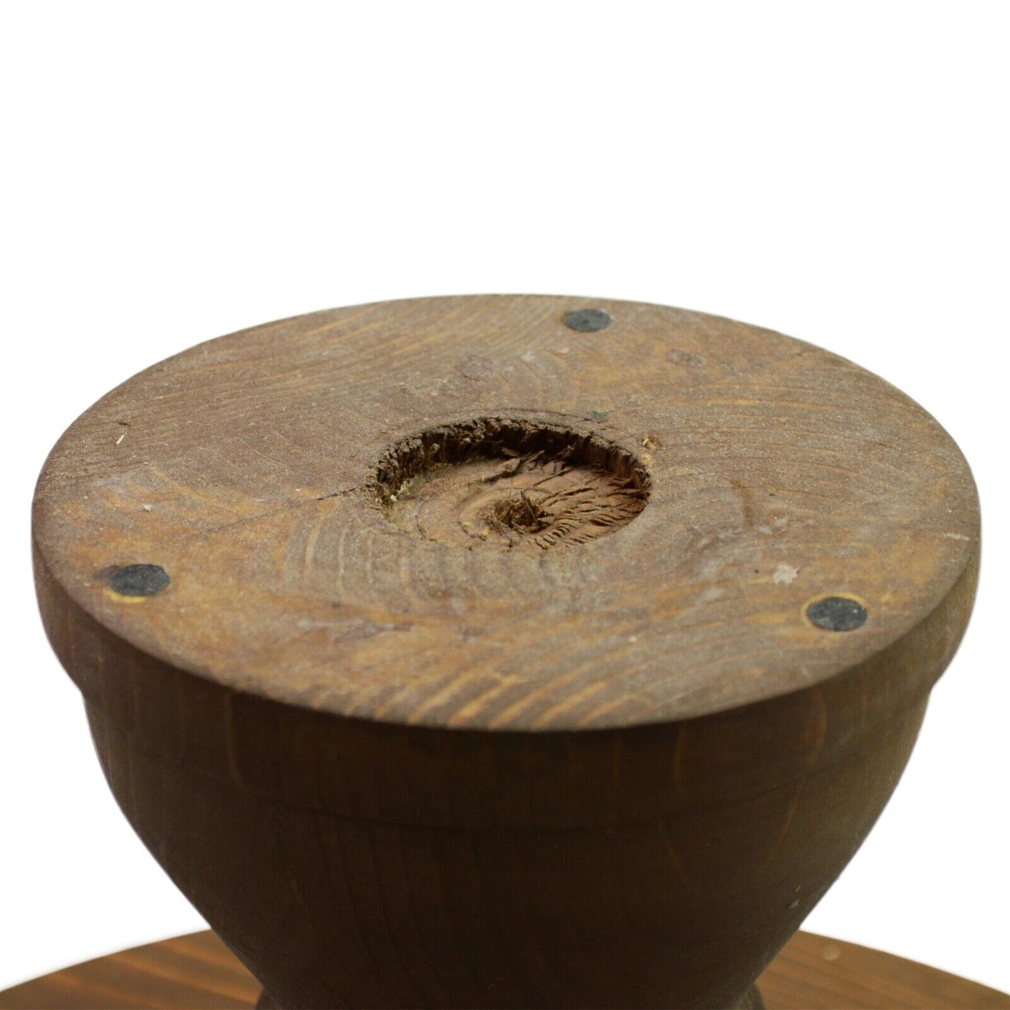 Wooden Cake stand Solid Wood Fruit Cupcake Platform Display 37cm