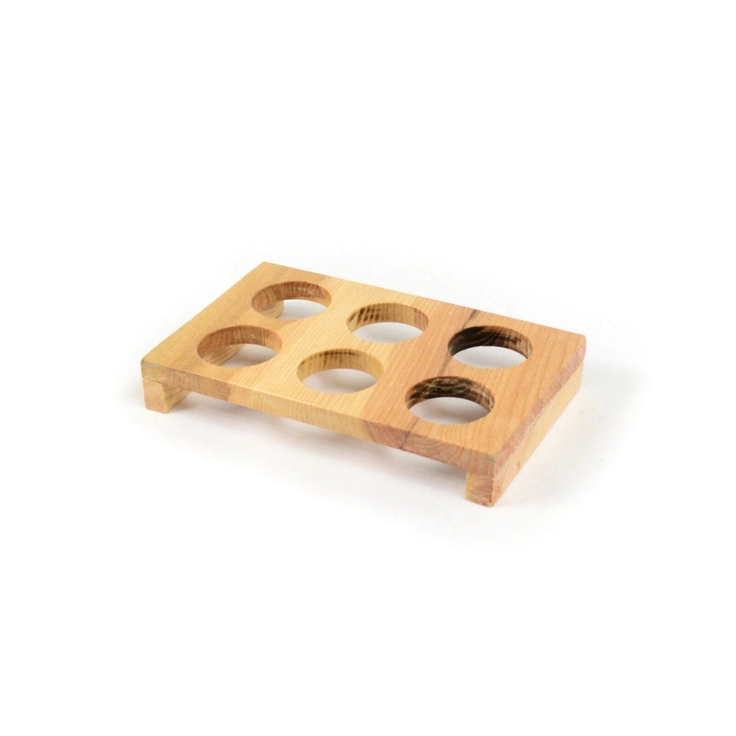 Wooden Egg Holder Home Decor Kitchen Storage Rack Display 12 Eggs Handmade