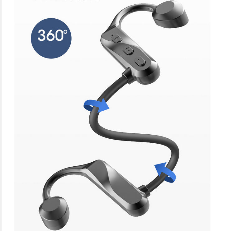 Bone Conduction Bluetooth Earphones Wireless Headset Sport Headphones Waterproof