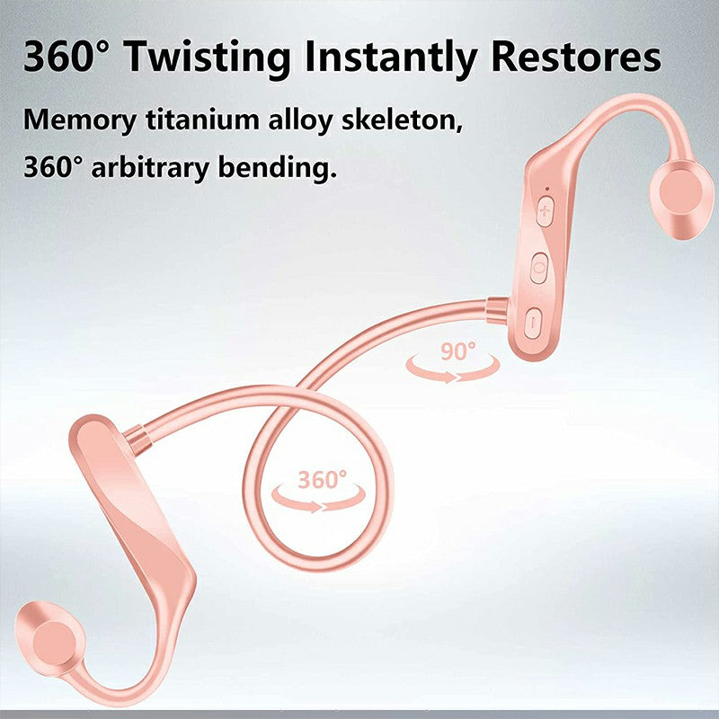 Bone Conduction Bluetooth Earphones Wireless Headset Sport Headphones Waterproof