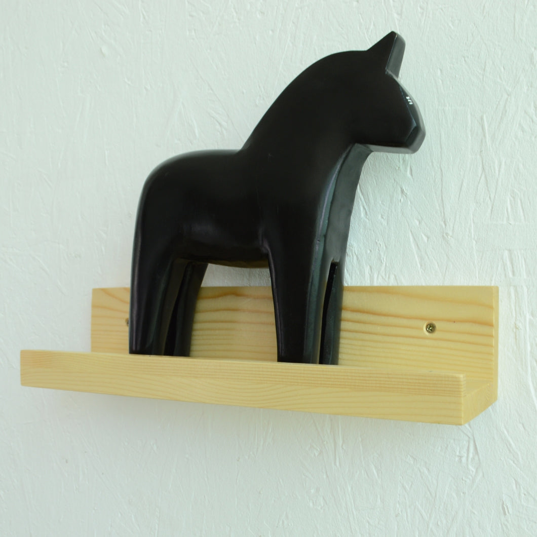 Floating Wall Shelves Slim Wooden Picture Ledge Display Rack Book Mounted Shelf