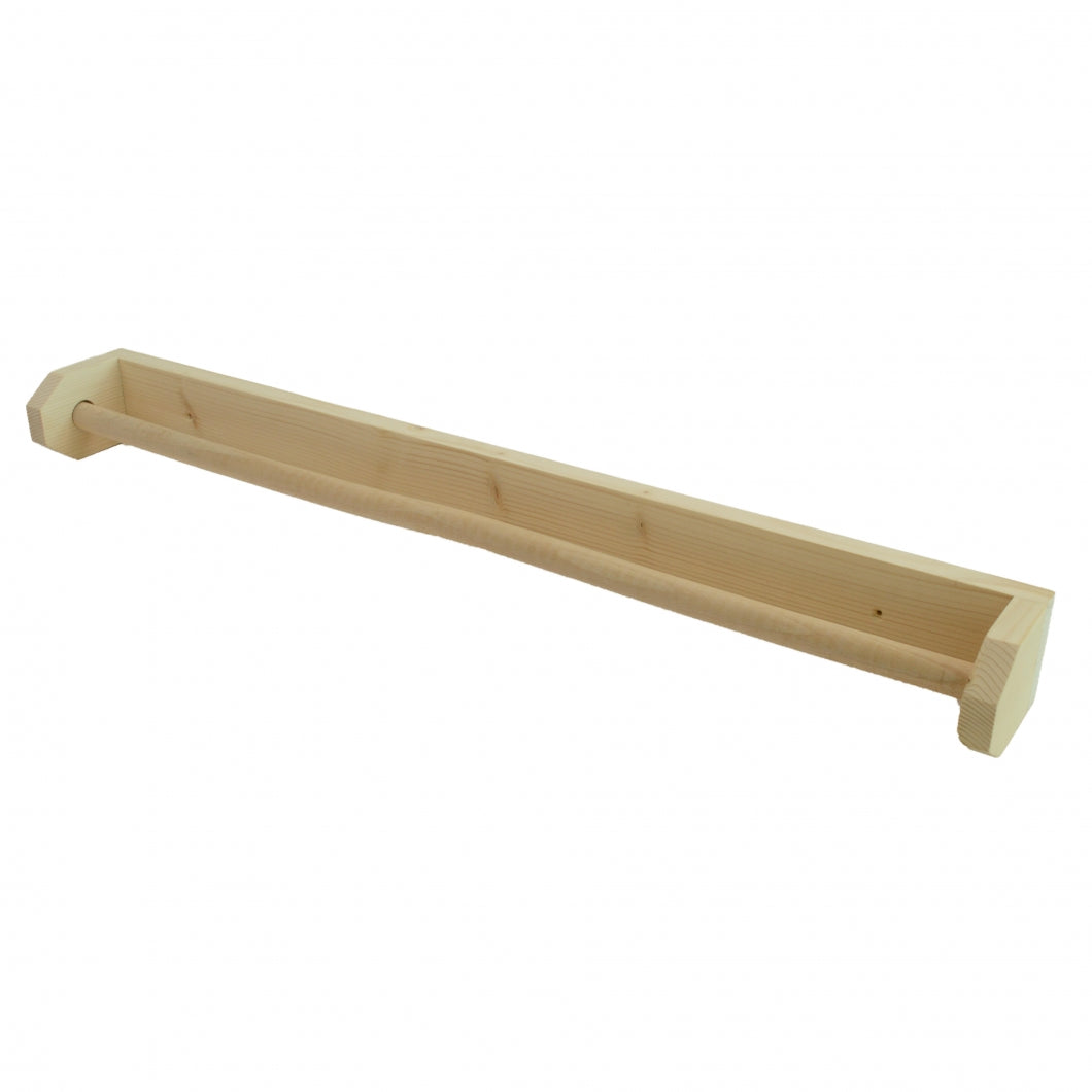 Bathroom Towel Rail, Bathroom Wooden Towel Rack Handmade Storage Decoupage