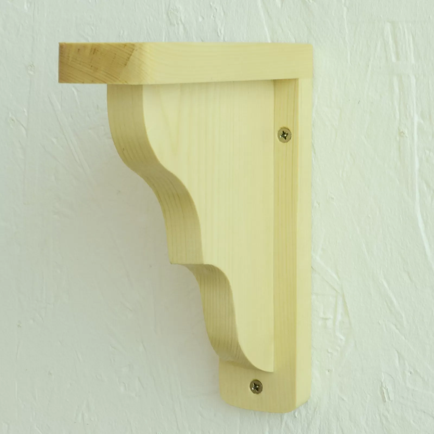 Erwen Eco Natural Pine Wooden Shelf Brackets Bracket Multiple Dimensions
