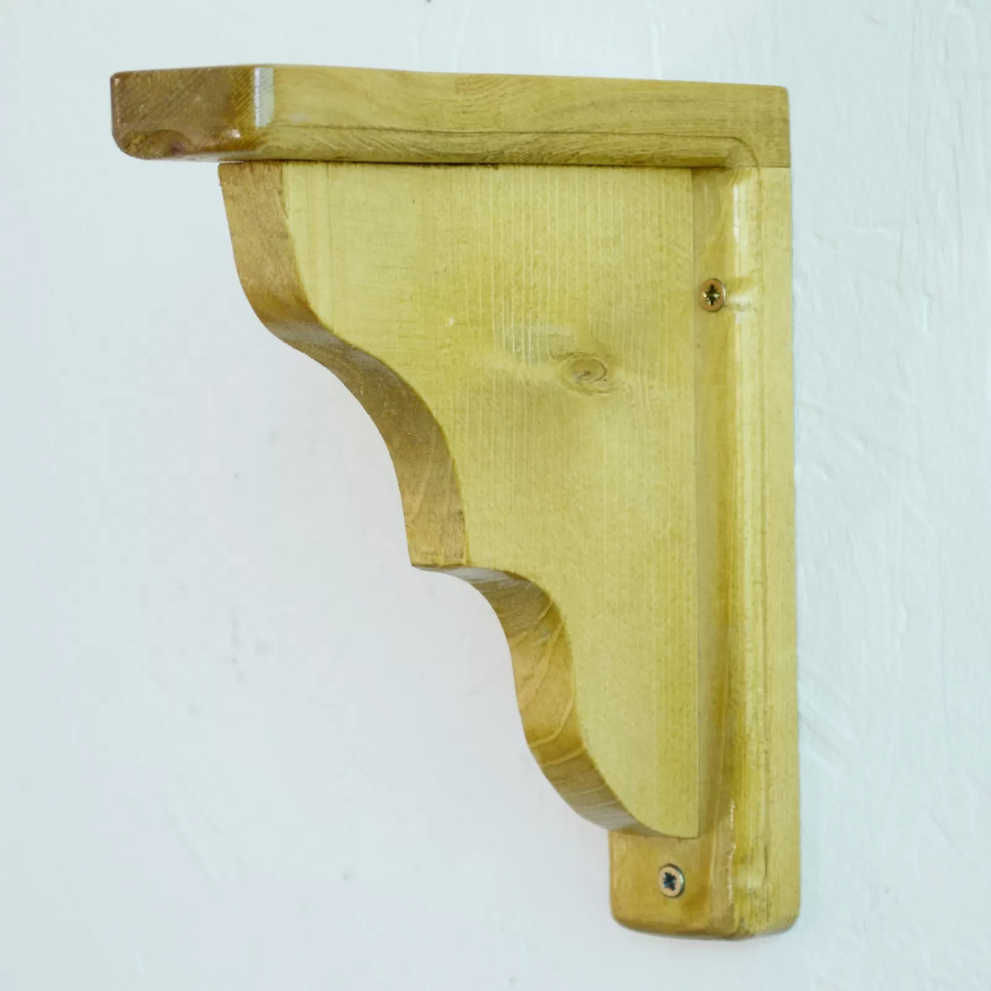 Erwen Eco Natural Pine Wooden Shelf Brackets Bracket Multiple Dimensions