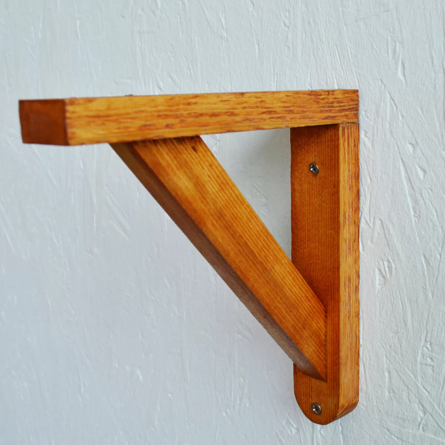 Ladom Eco Natural Pine Wooden Shelf Brackets Bracket Multiple Dimensions