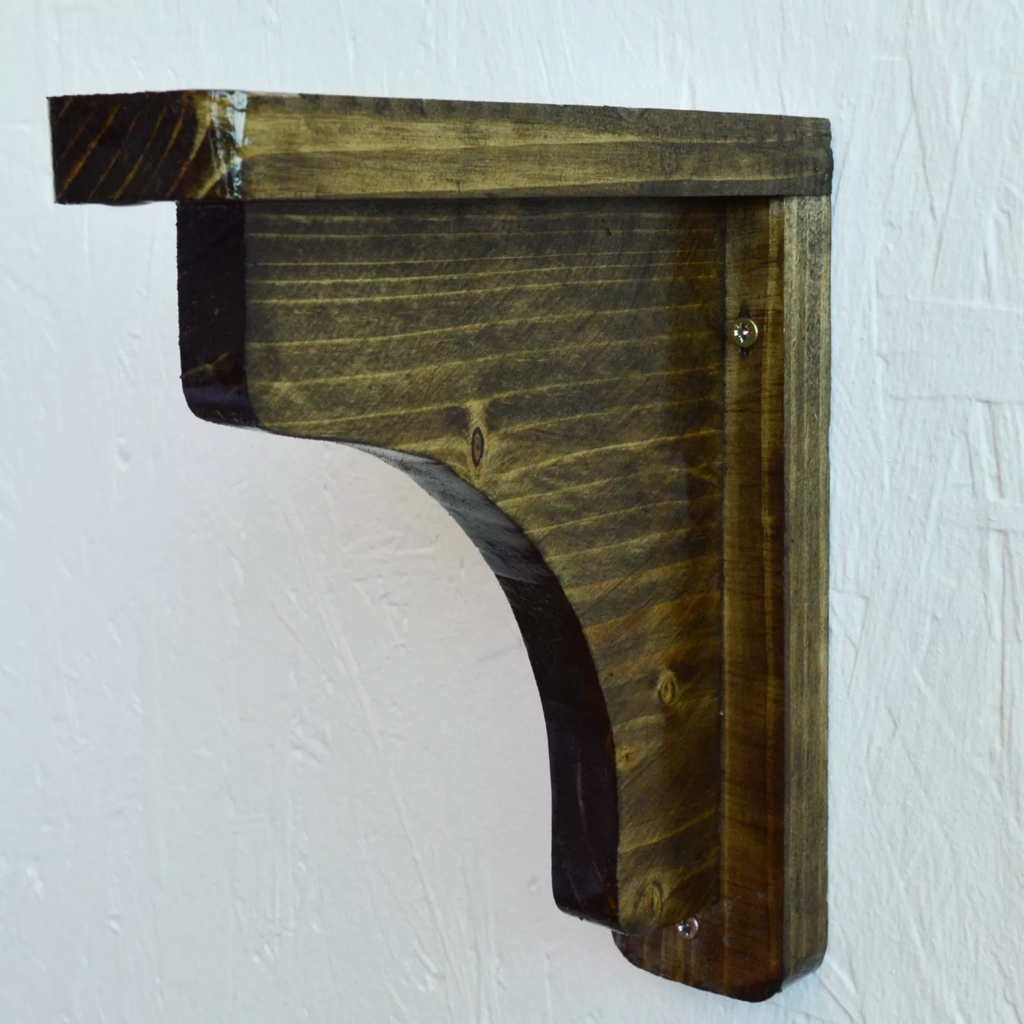 Eco Friendly Natural Pine Wooden Shelf Brackets Gallows Bracket Multiple
