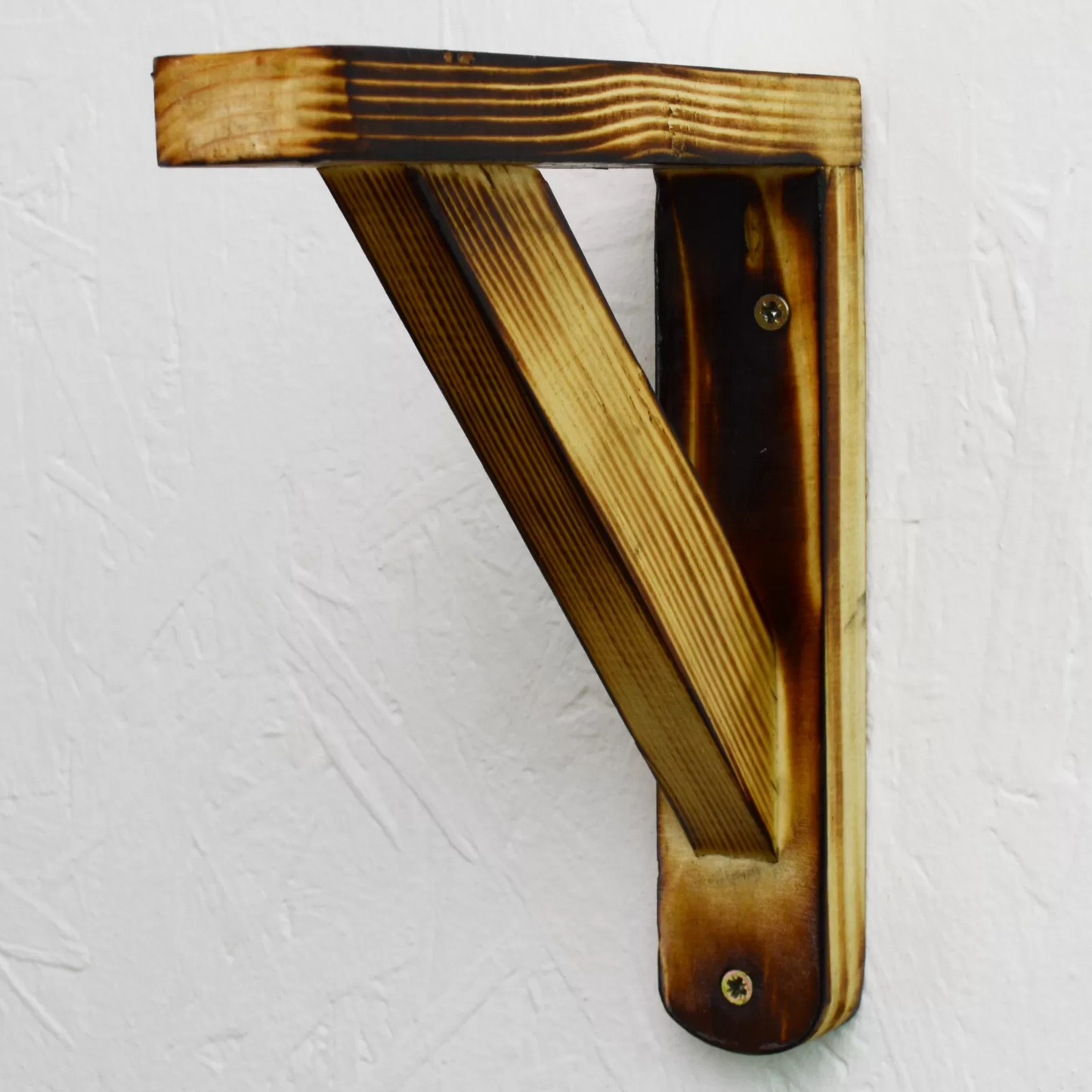 Ladom Eco Natural Pine Wooden Shelf Brackets Bracket Multiple Dimensions