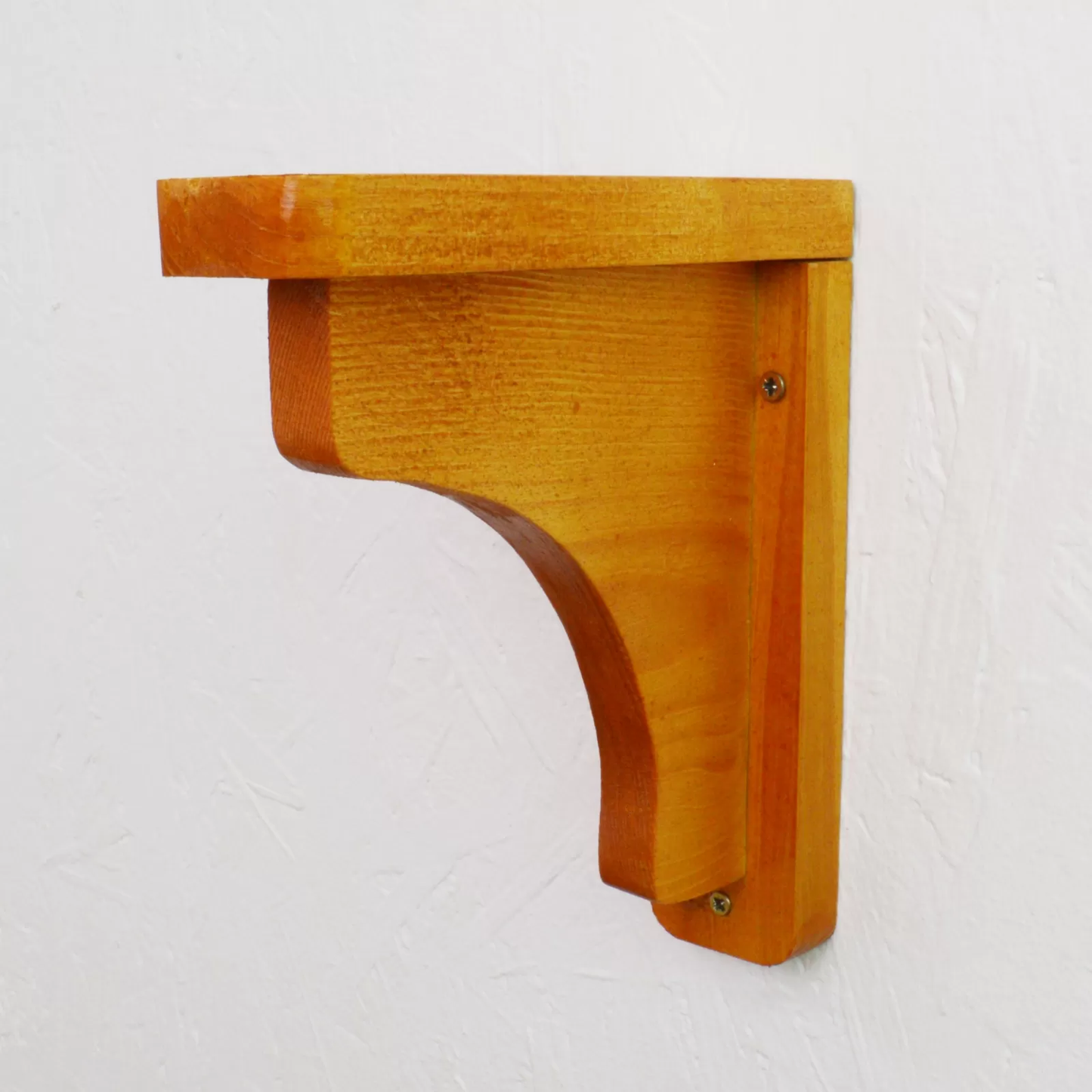 Eco Friendly Natural Pine Wooden Shelf Brackets Gallows Bracket Multiple