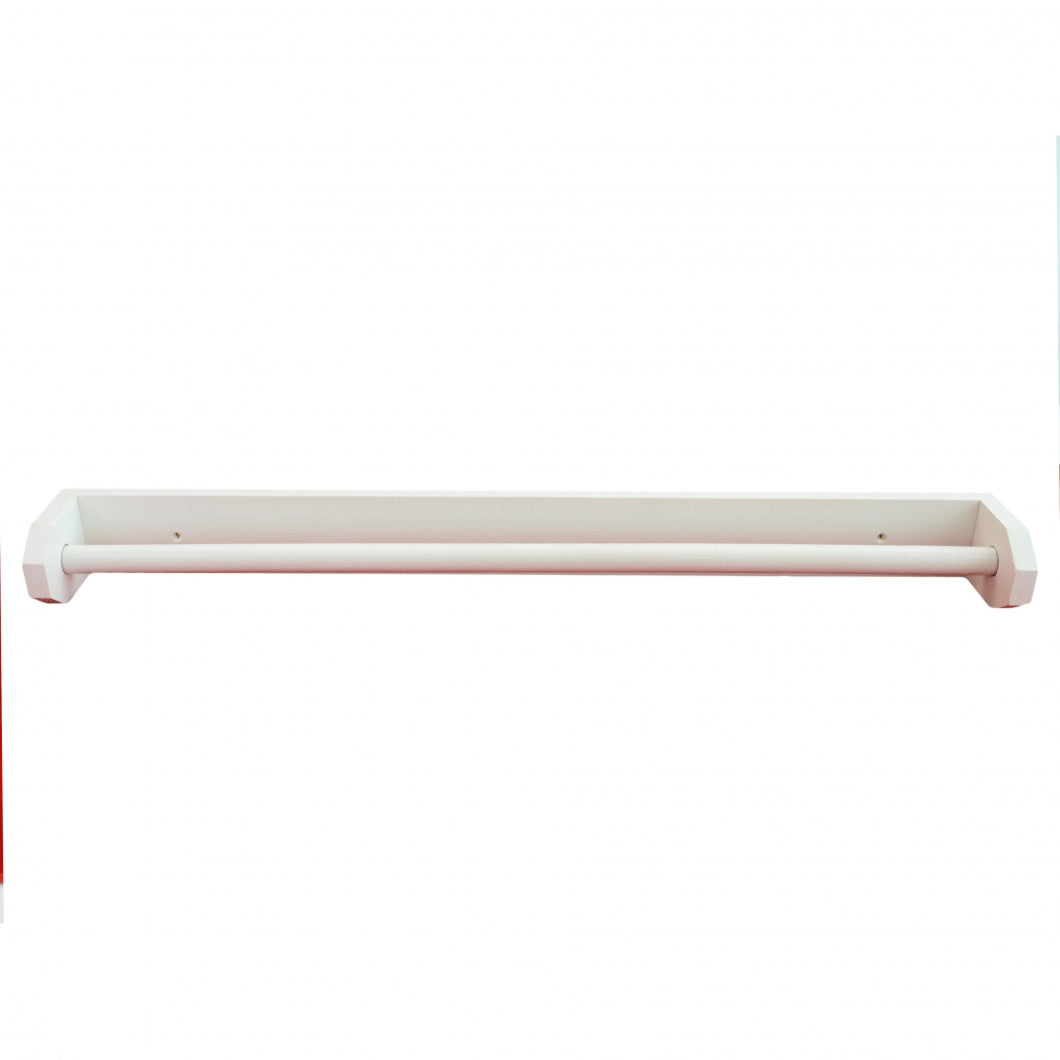 Bathroom Towel Rail, Bathroom Wooden Towel Rack Handmade Storage Decoupage