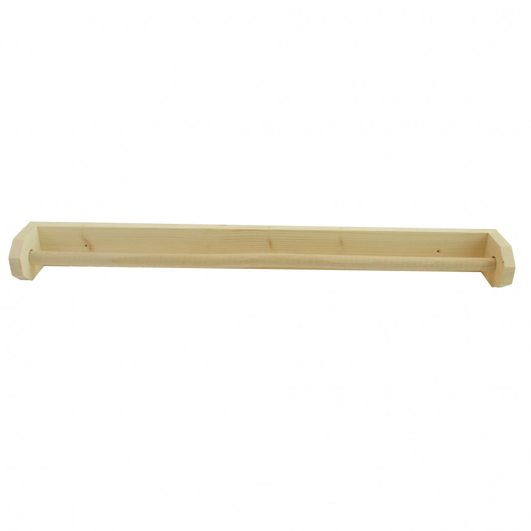 Bathroom Towel Rail, Bathroom Wooden Towel Rack Handmade Storage Decoupage