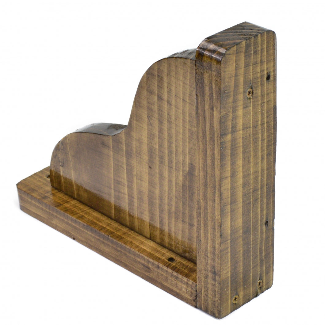 Handmade Natural Pine Wooden Shelf Brackets Bracket Multiple Dimensions ECO +