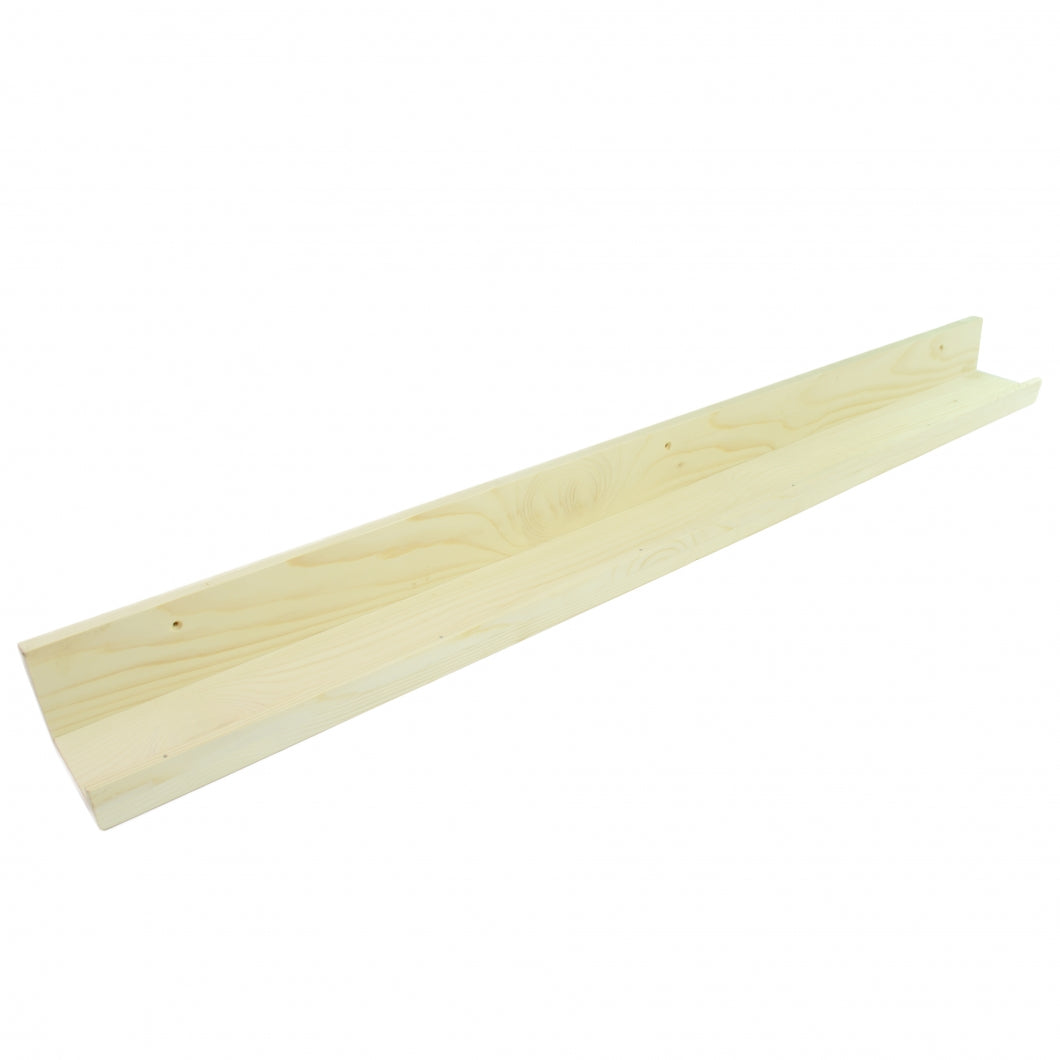 Floating Wall Shelves Slim Wooden Picture Ledge Display Rack Book Mounted Shelf