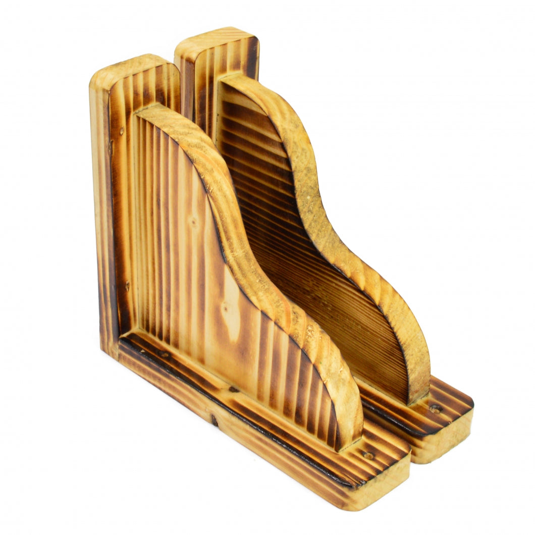 Handmade Natural Pine Wooden Shelf Brackets Bracket Multiple Dimensions ECO +