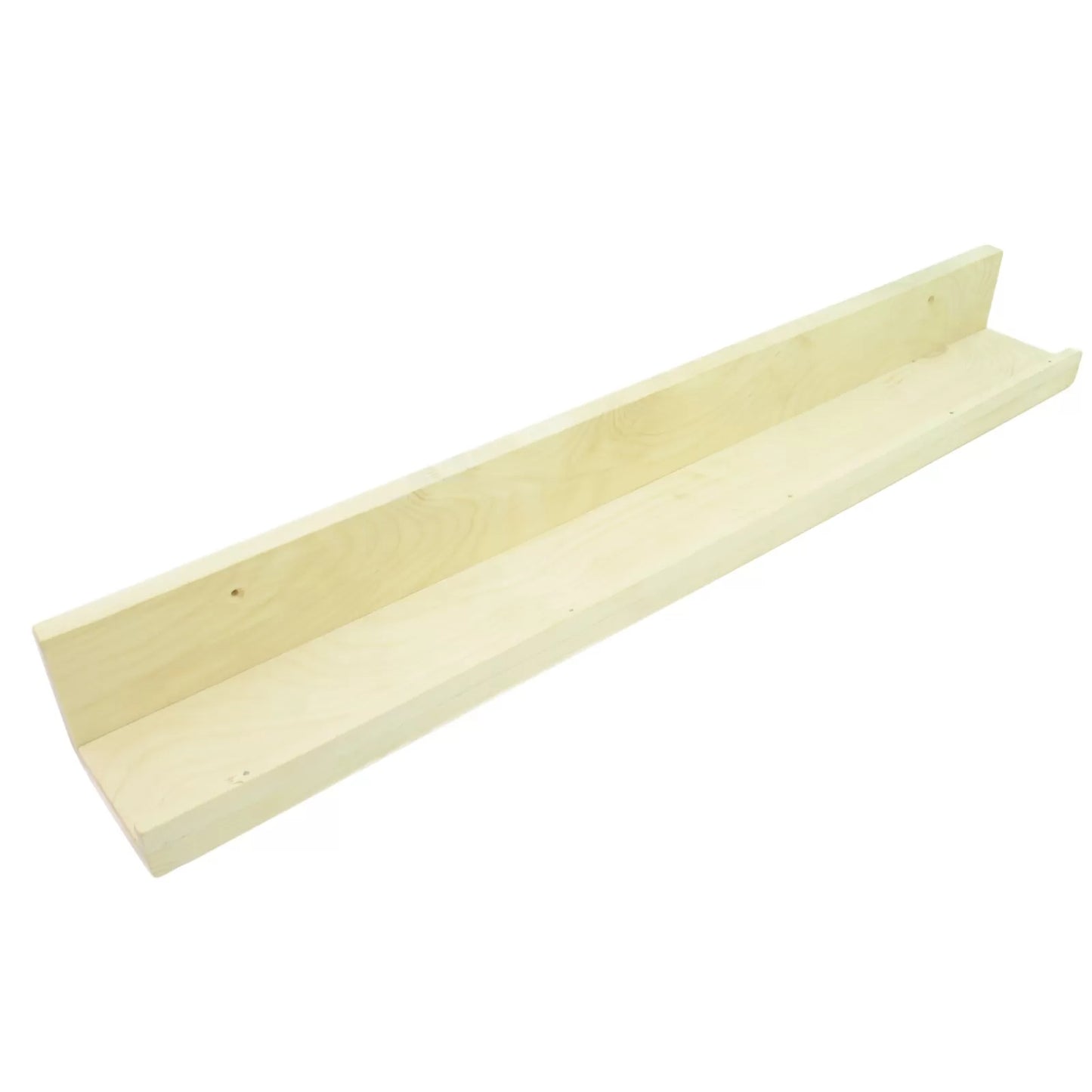 Floating Wall Shelves Slim Wooden Picture Ledge Display Rack Book Mounted Shelf
