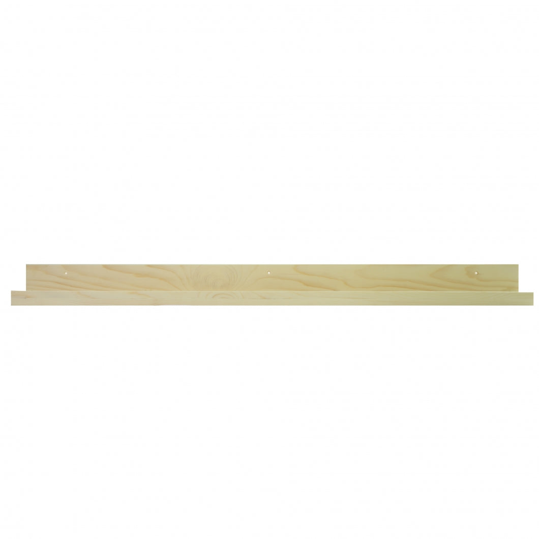Floating Wall Shelves Slim Wooden Picture Ledge Display Rack Book Mounted Shelf