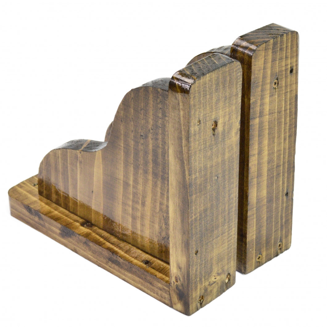 Handmade Natural Pine Wooden Shelf Brackets Bracket Multiple Dimensions ECO +
