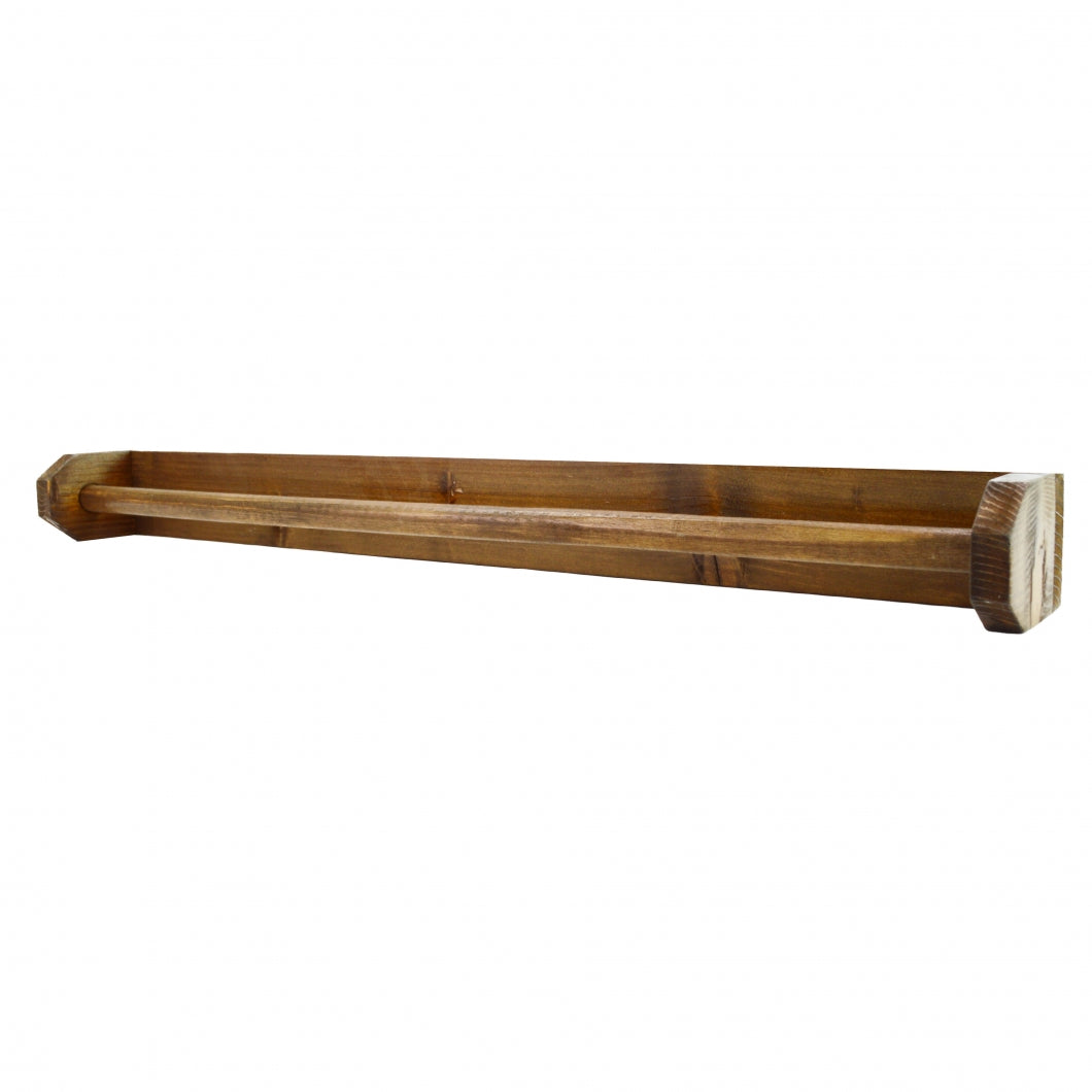 Bathroom Towel Rail, Bathroom Wooden Towel Rack Handmade Storage Decoupage