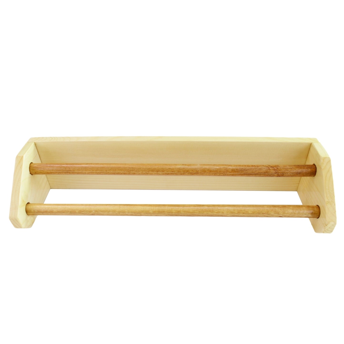 Wooden Wall Mounted Towel Rail Holder Rack Kitchen Solid Wood Floating Handmade