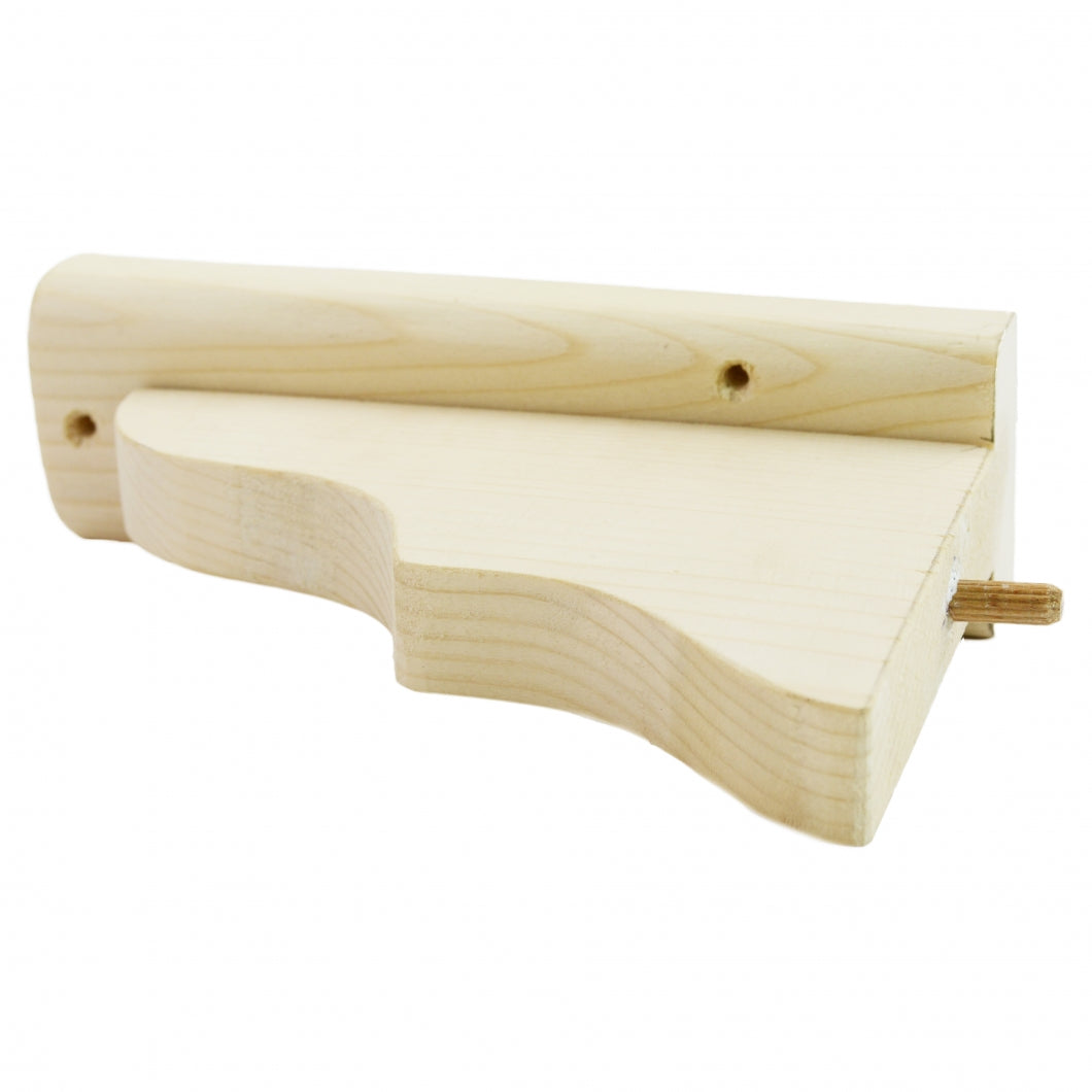 Handmade Natural Wood Wooden Shelf Storage Unit Stand Wall Mounted Shelves ECO