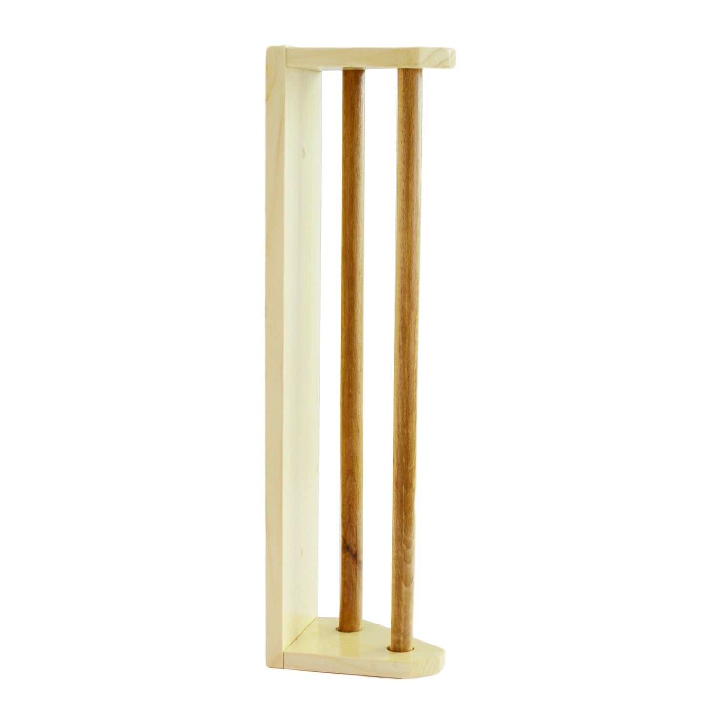 Wooden Wall Mounted Towel Rail Holder Rack Kitchen Solid Wood Floating Handmade