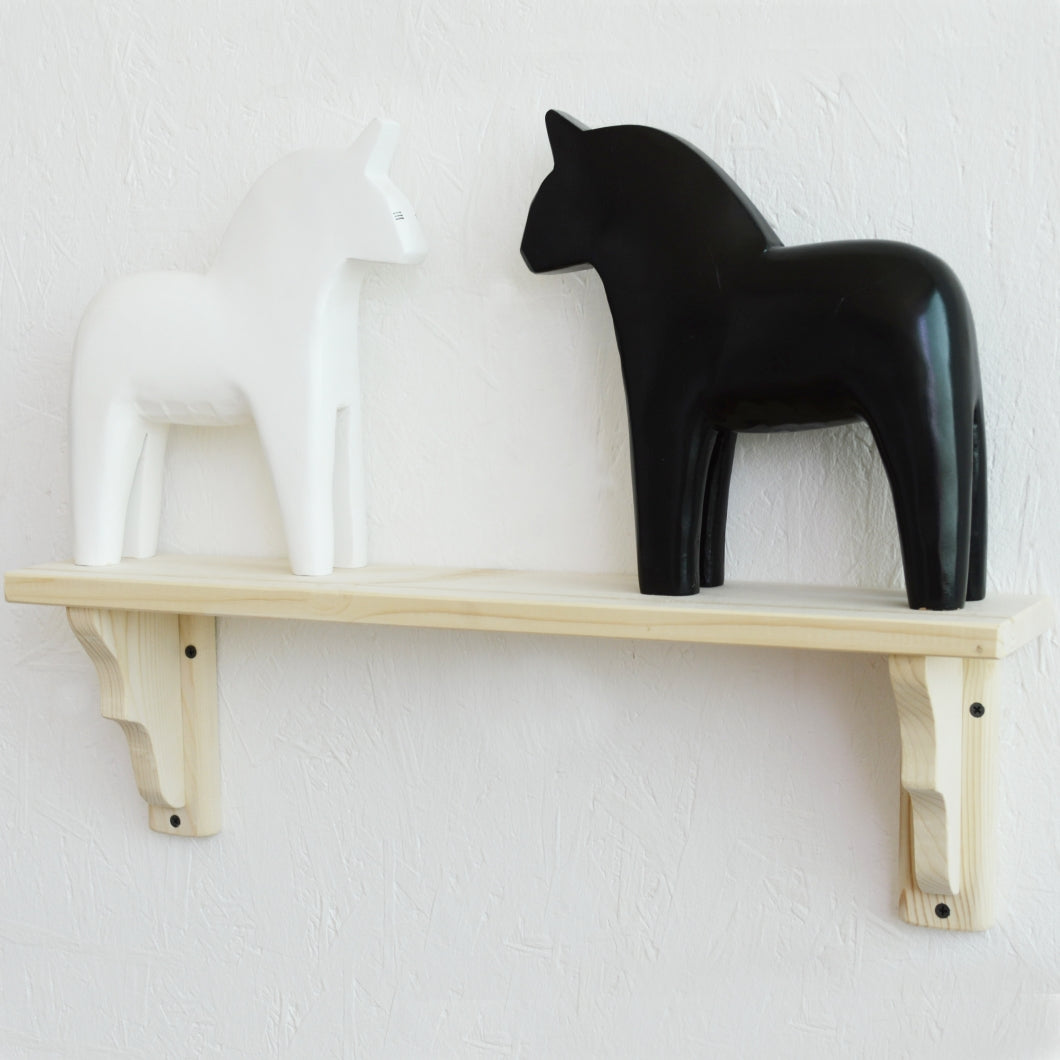 Handmade Natural Wood Wooden Shelf Storage Unit Stand Wall Mounted Shelves ECO