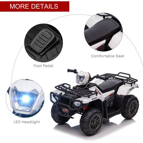 12V Electric Kids Ride On ATV Quad Bike Car Battery Powered Toddler Children Toy