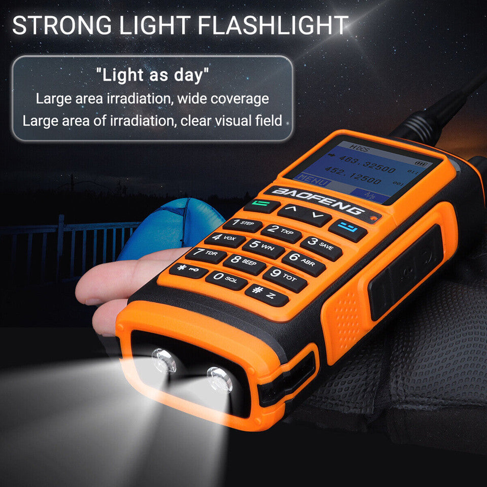 Baofeng 2023 UV-17 Pro 1800mAH 999 Channels Talkie UHF/VHF 5W Long Range Radio
