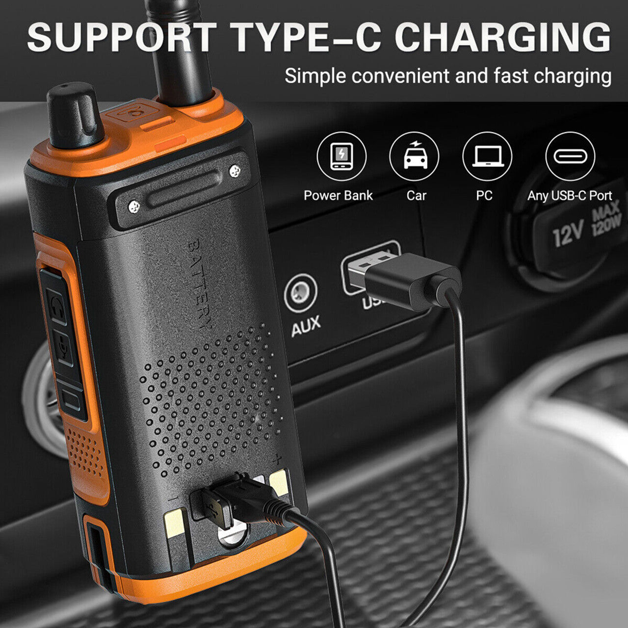 Baofeng 2023 UV-17 Pro 1800mAH 999 Channels Talkie UHF/VHF 5W Long Range Radio