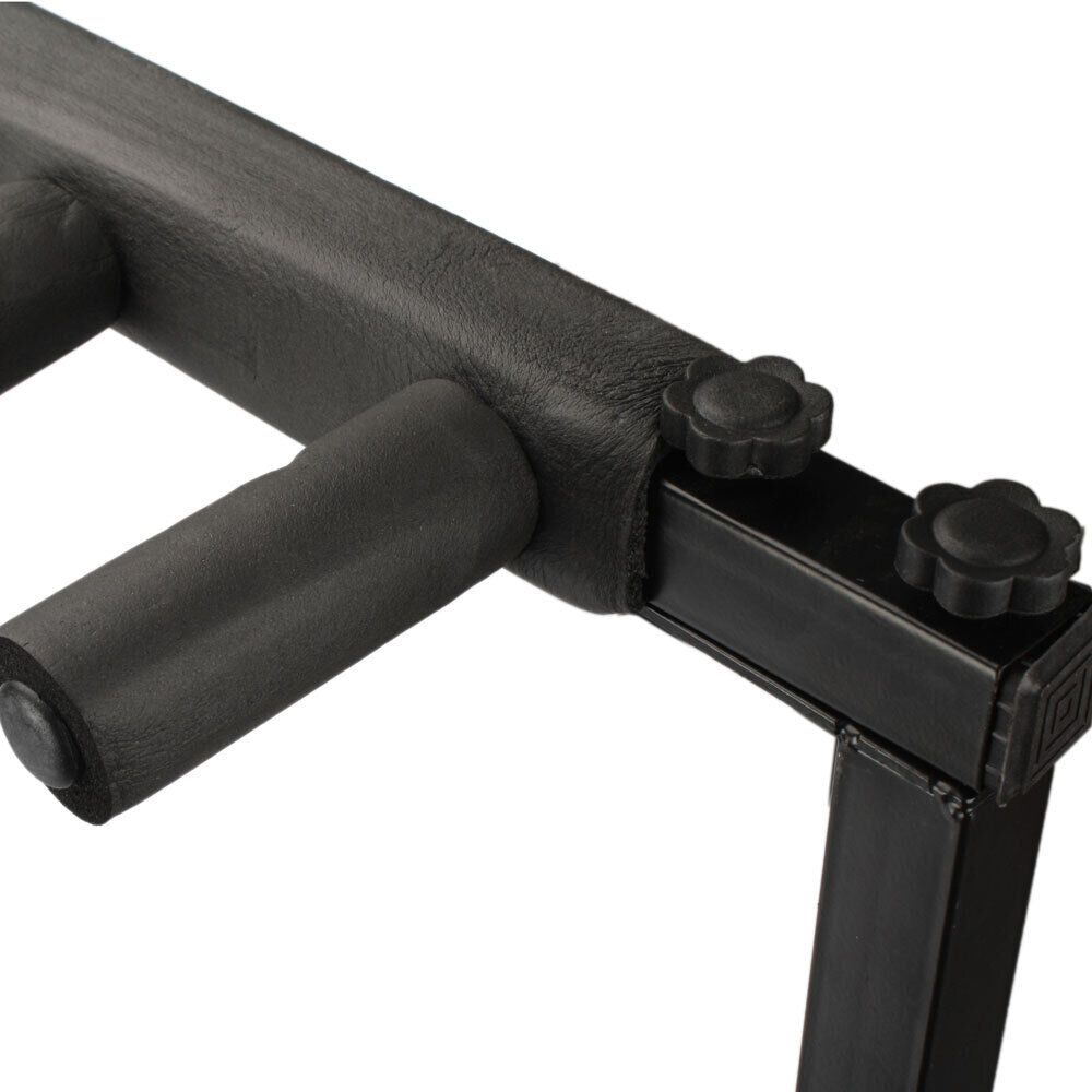 Black Folding Multi Guitar Rack Stand Padded Electric Acoustic Bass Holder New