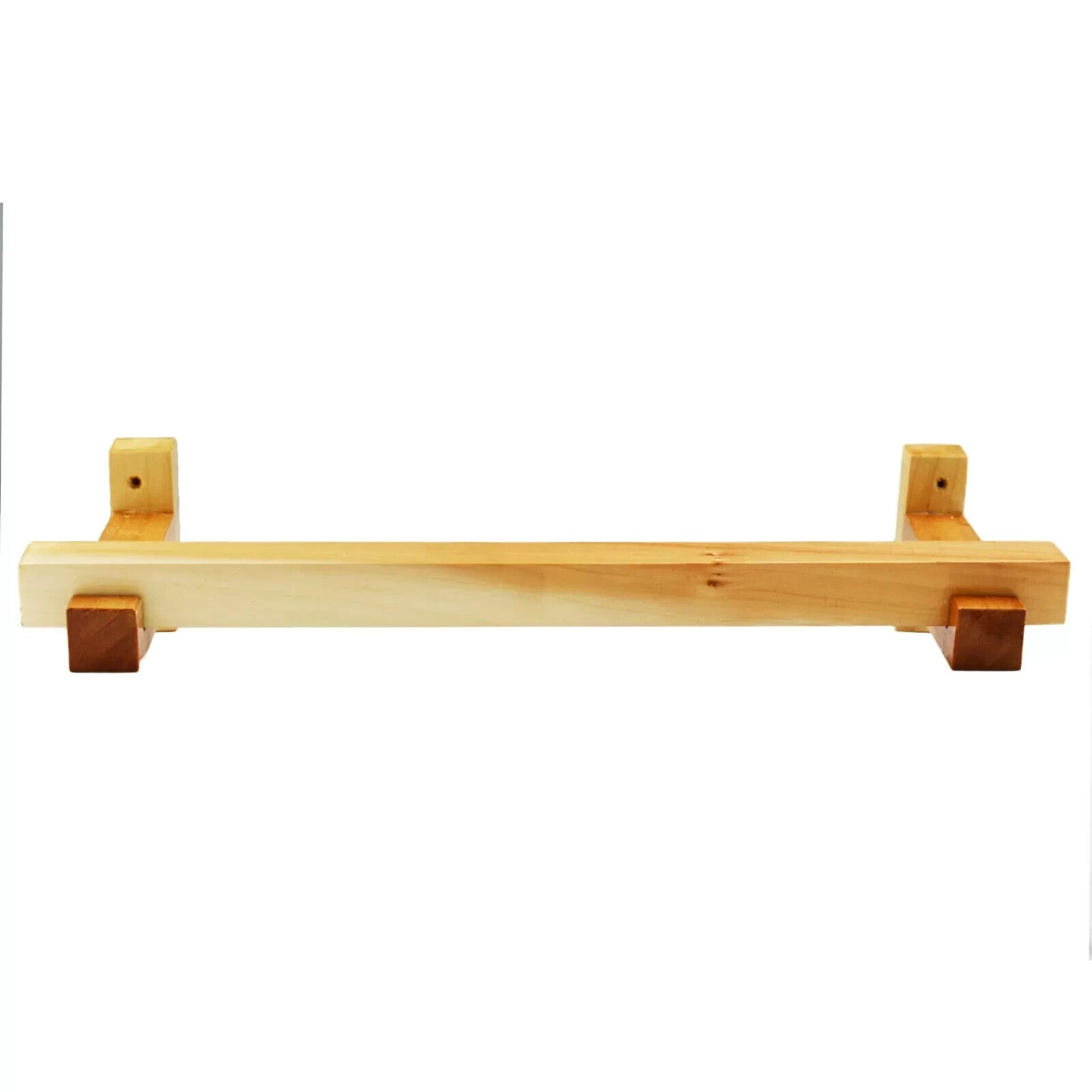 Eco Friendly Towel Rail Holder Hook Bathroom Kitchen Handmade Natural Wood