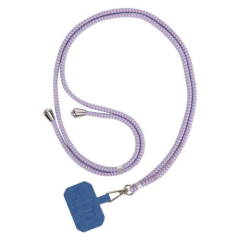 Universal Cross Body Phone Lanyard Nylon Patch Mobile Phone Strap Adjustable