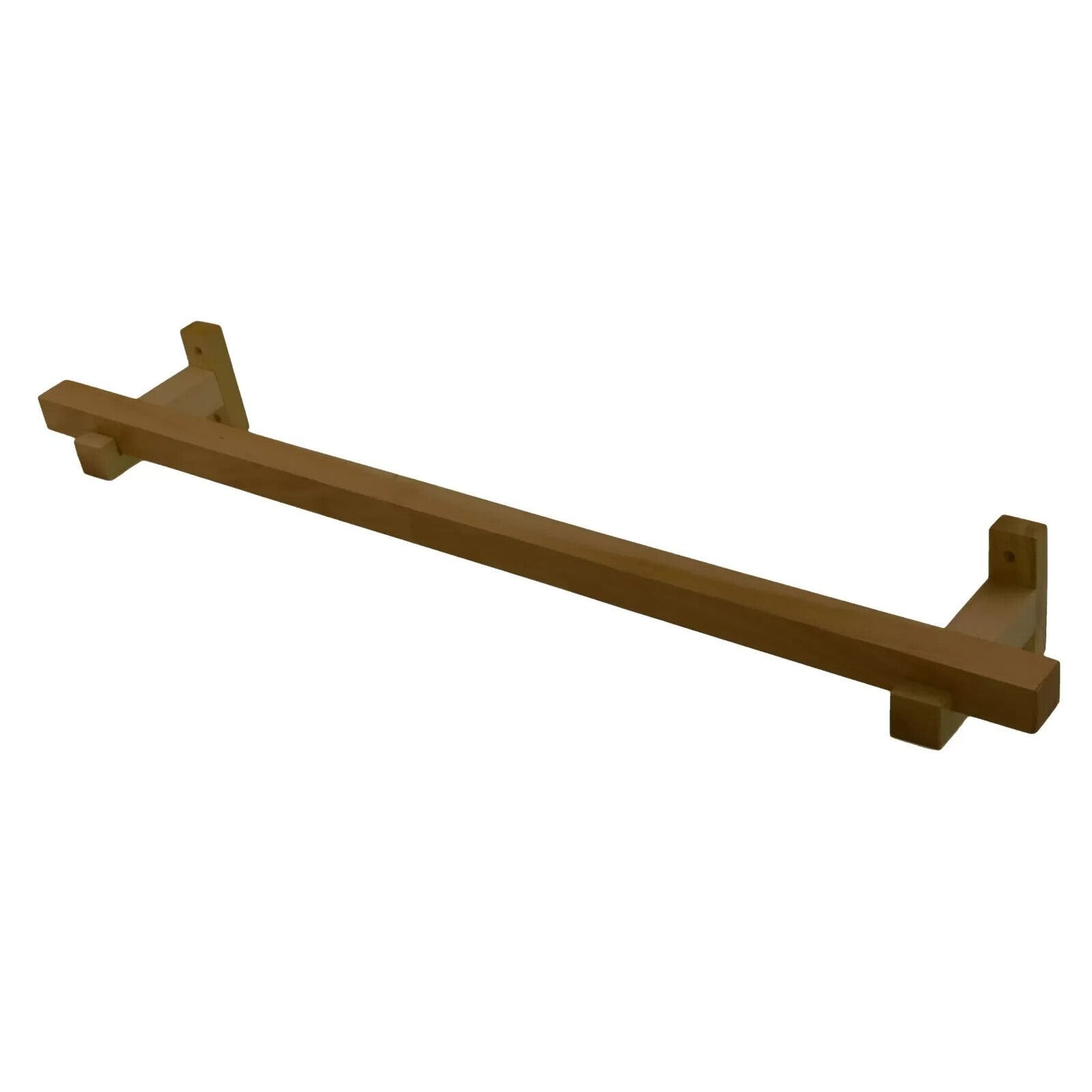 Eco Friendly Towel Rail Holder Hook Bathroom Kitchen Handmade Natural Wood