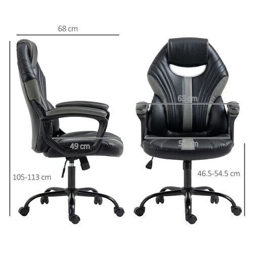 Gaming Chair Recliner Swivel Office Ergonomic Adjustable PC Computer Desk Chairs