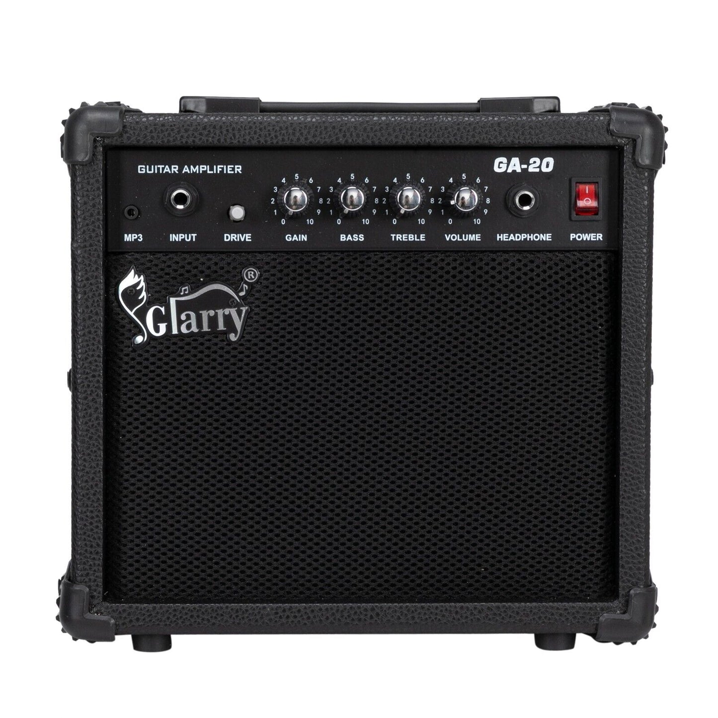 Glarry Electric Bass Guitar Amplifier 20Watt Bass Combo Amp Speaker