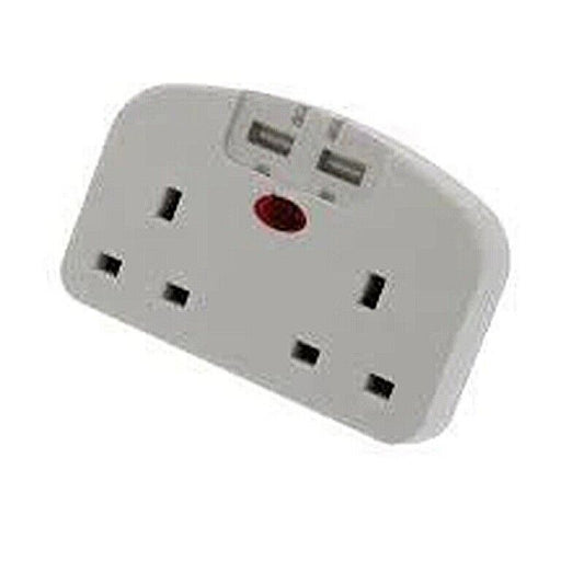 UK To EU Euro Europe European Travel Adaptor Plugs 2 Pin Adapter *CE Approved*