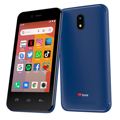 TTfone TT20 Smart 3G Mobile Phone Android GO Dual Sim 8GB Unlocked SIM Touch