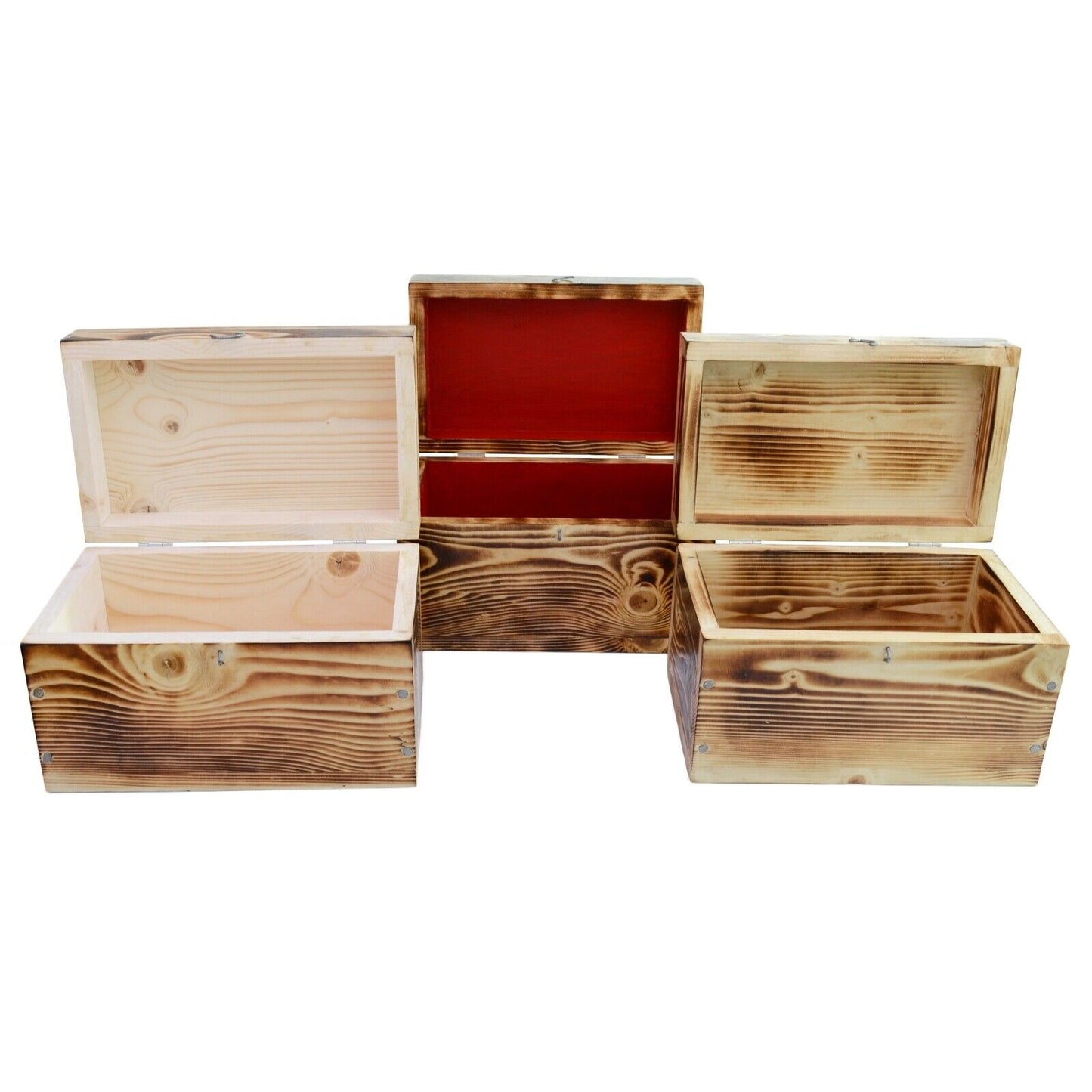 Handmade Luxury Wooden Craft Box Treasure Chest Storage Memory Keepsake Gift