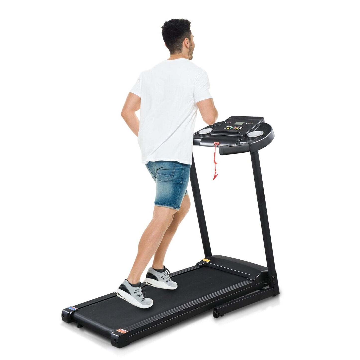 Treadmill Running Adjustable Electric Bluetooth Speakers Folding Machine