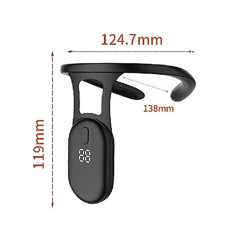 Ultrasonic Portable Lymphatic Relief Neck Instrument Posture Orthotic Device