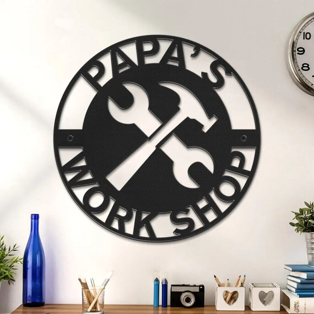 Personalised Dad Fathers Day Sign, LED Custom Illuminated Light Up Bedroom Sign
