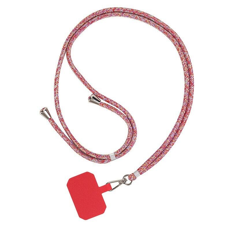 Universal Cross Body Phone Lanyard Nylon Patch Mobile Phone Strap Adjustable