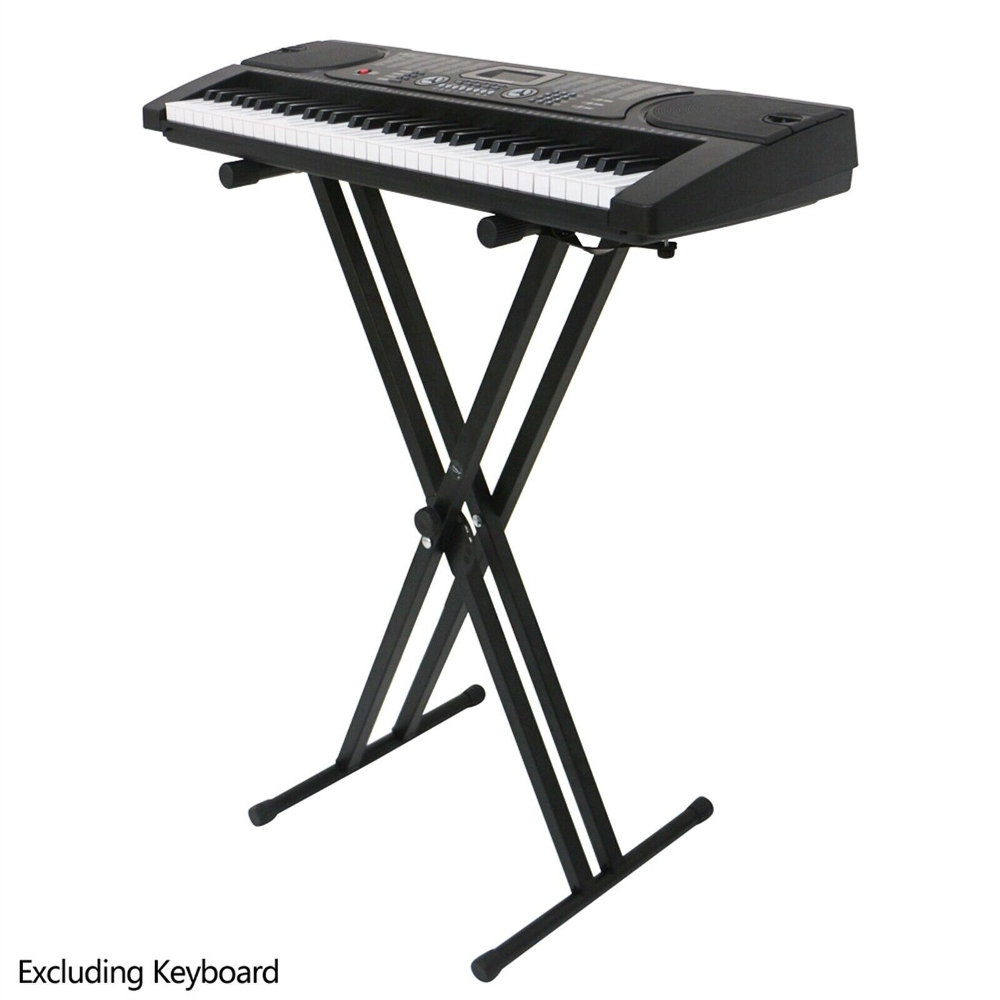 Sturdy Basic Keyboard Stand - Adjustable & Durable for Pianos & Keyboards Glarry