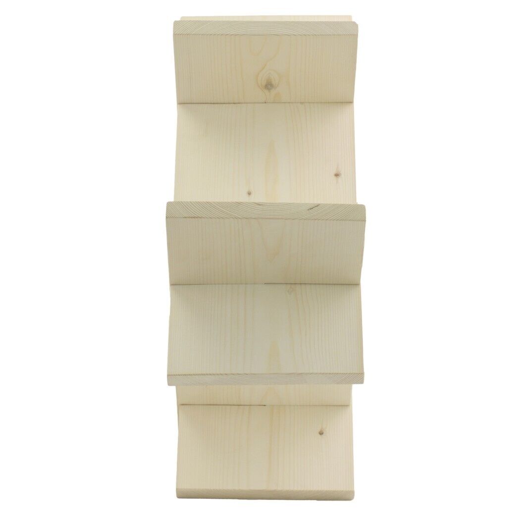 Handmade Wooden Bookcase Bookshelf Storage Shelf Unit Display Stand Wall