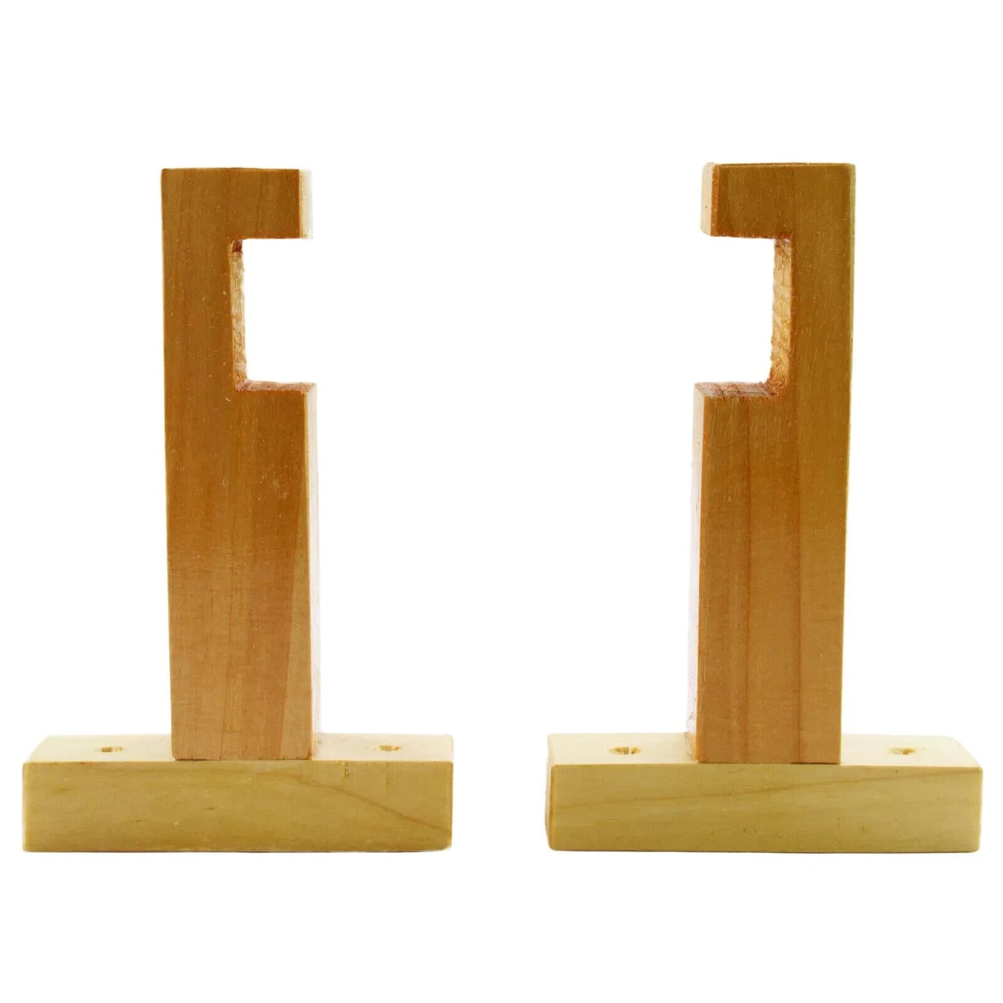 Eco Friendly Towel Rail Holder Hook Bathroom Kitchen Handmade Natural Wood