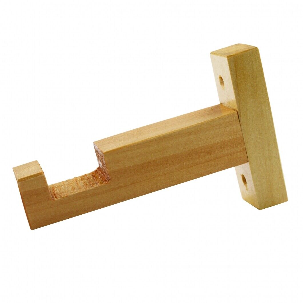 Eco Friendly Towel Rail Holder Hook Bathroom Kitchen Handmade Natural Wood