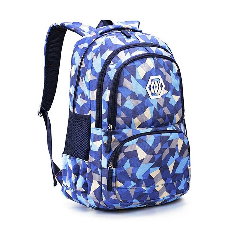 Geometric Pattern Backpack for Girls and Boys Middle School Bag Elementary Bookb